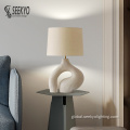 China Resin Special Base Fabric Shade Table Lamp Manufactory